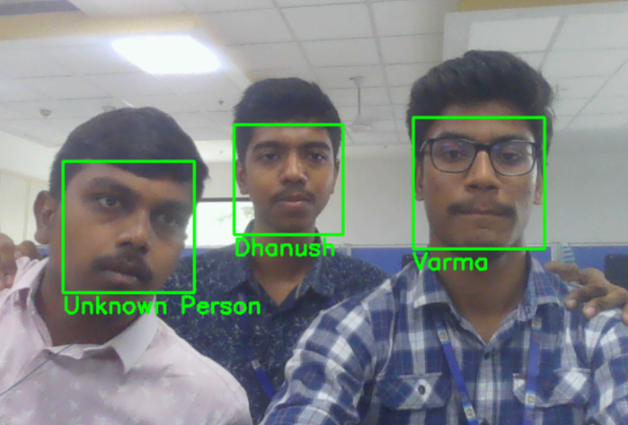 Identifying and labeling a known individual in real-time